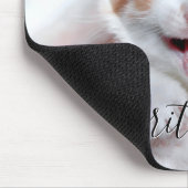 Ihr Niedliches Haustier Kitten Foto Mousepad (Ecke)