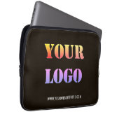 Ihr Notebook-Sieb für Ihr Logo - Farben auswählen Laptopschutzhülle (Vorne Rechts)