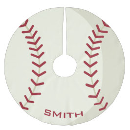 Ihr Offizielles amerikanisches Baseball-Weihnachte Polyester Weihnachtsbaumdecke