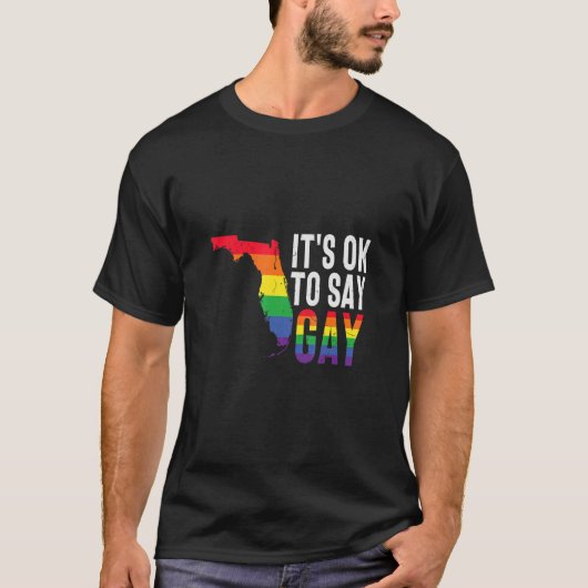 Ihr Ok zu sagen, Gay Bleibe stolz LGBTQ Gay Rights T-Shirt (Vorderseite)
