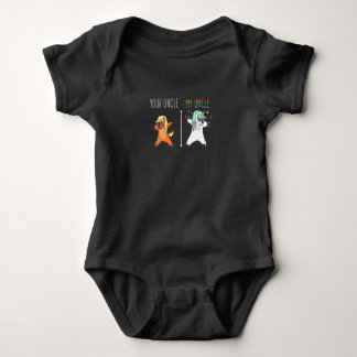 Ihr Onkel, mein Onkel Einhorn Geschenk Funny Baby Strampler