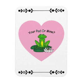 Ihr Pad oder Meins? Valentinstag Magnet