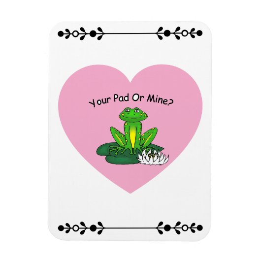 Ihr Pad oder Meins? Valentinstag Magnet (Vertikal)