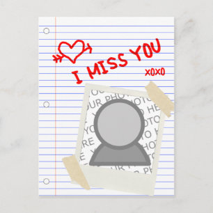 Ihr Papier fehlt mir Postkarte