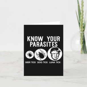Ihr Parasiten Anti-Trump Resist T Shirt Funny Gif Karte