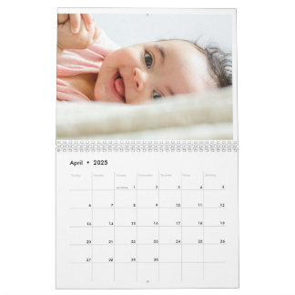 Ihr perfekter Kalender - Familiär und Baby-Desk
