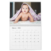Ihr perfekter Kalender - Familiär und Baby-Desk (Feb 2026)