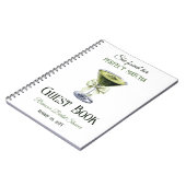 Ihr perfektes Matcha Brautparty Gästebuch Notizblock (Linke Seite)