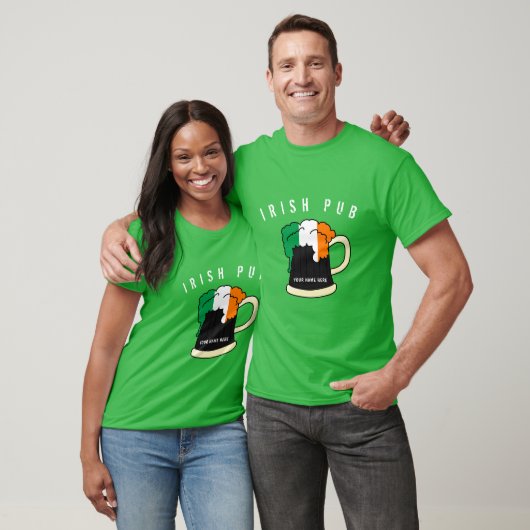 Ihr Personalisierter Irish Pub St Patricks Day T-Shirt (Unisex)