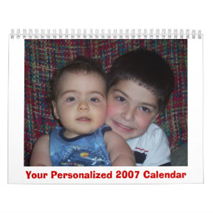 Ihr personalisierter Kalender 2007