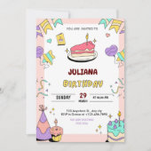 Ihr Personalisiertes Einladungs-Ziel zum Geburtsta Einladung (Vorderseite)