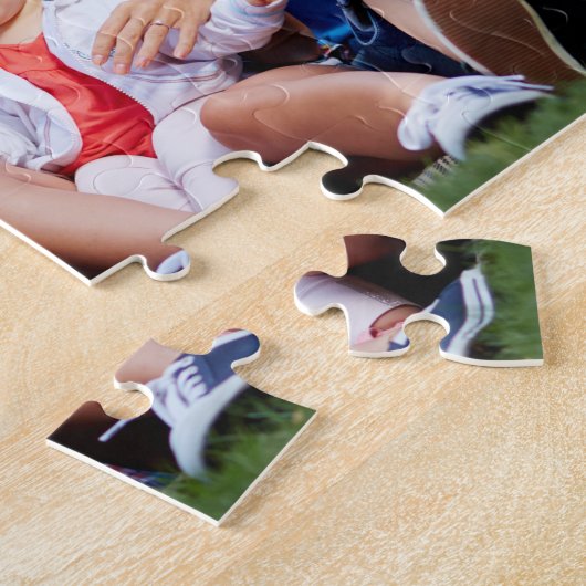 Ihr personalisiertes Familien-Foto-Puzzlespiel Puzzle (Seite)