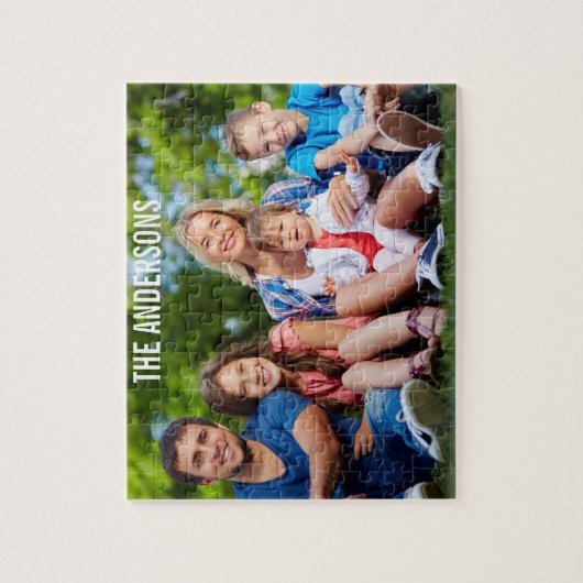 Ihr personalisiertes Familien-Foto-Puzzlespiel Puzzle (Vertikal)