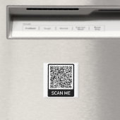 Ihr Personalisiertes Magnet für die QR-Prüfung (In Situ (Geschirrspüler))