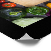 Ihr persönlicher Name Küche Art Poster (Ecke)