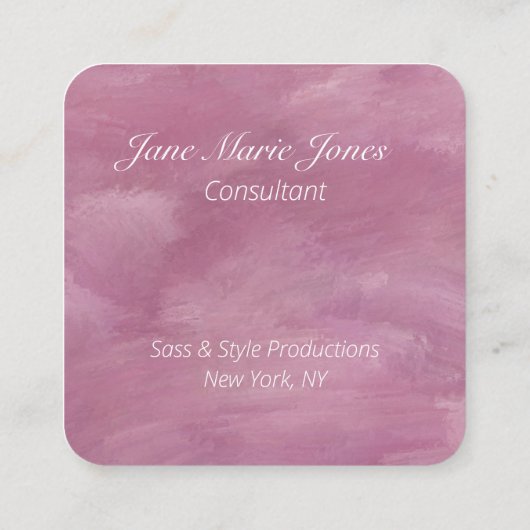 Ihr persönlicher QR-Code in Verbindung mit Ihrer U Quadratische Visitenkarte (Rückseite)