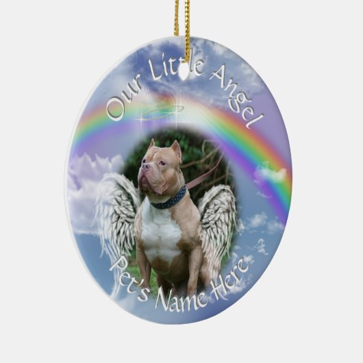 IHR PET-Memorial Foto 2 Seiten Keramikornament (Rechts)