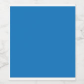 Ihr Platz mit zeitloser Schwarz-Weiß-Wand Weinetikett (Einzelnes Label)