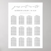 Ihr Platz wartet | Skriptsitzdiagramm Poster (Vorne)