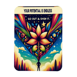 Ihr Potenzial ist endlos Magnet