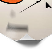 Ihr Potenzial passt nicht in eine Komfortzone Poster (Ecke)