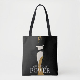 Ihr Power: Ein Portrait von Vertrauen und Anmut Tasche