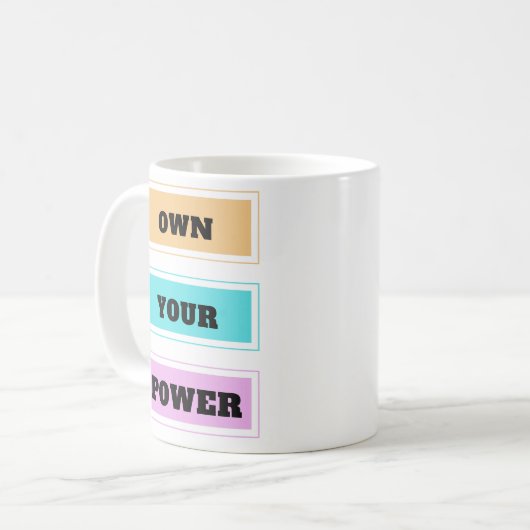 Ihr Power Kaffeetasse (Vorderseite Links)