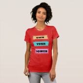 Ihr Power V-Neck T - Shirt (Vorne ganz)