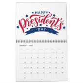 Ihr Präsident mit Foto 2025 Monat Kalender (Jan 2027)