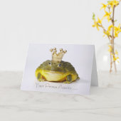 Ihr Prinz Awaits… Karte (Gelbe Blume)