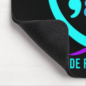 Ihr Problem 988 Suizidprävention Bewusstsein Mousepad (Ecke)