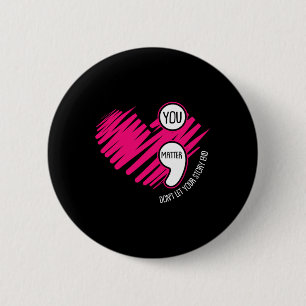 Ihr Problem Brustkrebs Bewusstsein rosa Krieger s Button