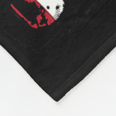 Ihr Problem ist Aquamariner und Lila Ribbon Suizid Fleecedecke (Ecke)