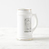 Ihr Problem liegt auf der Hand! - Stein Bierglas (VorderseiteRechts)