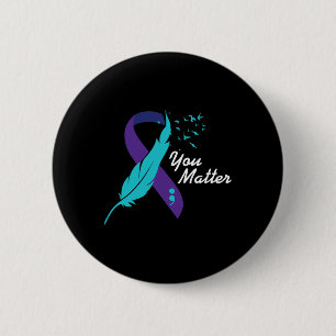 Ihr Problem Ribbon Suizid Awareness Mental Health Button