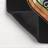 Ihr Problem Semicolon Herz Mental Health Awarenes Mousepad (Ecke)