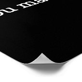 Ihr Problem Semicolon Suizidprävention Bewusstsein Poster (Ecke)