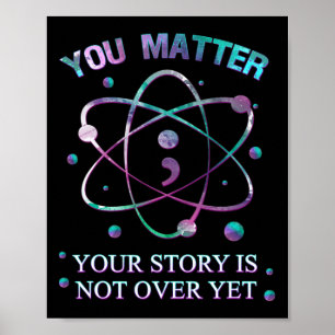 Ihr Problem Suizid Prävention Ihre Geschichte ist Poster