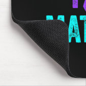 Ihr Problem Suizidprävention Aquamarines Lila Awar Mousepad (Ecke)