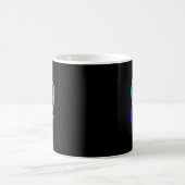 Ihr Problem Suizidprävention Bewusstsein Aquamarin Kaffeetasse (Mittel)