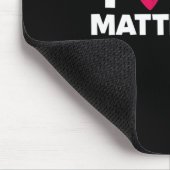 Ihr Problem Suizidprävention Bewusstsein Aquamarin Mousepad (Ecke)