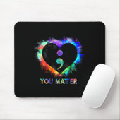 Ihr Problem Suizidprävention Bewusstseinsbildung S Mousepad (Mit Mouse)