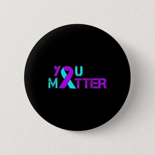 Ihr Problem Suizidprävention Depressionen Button (Vorderseite)