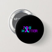 Ihr Problem Suizidprävention Depressionen Button (Vorne & Hinten)