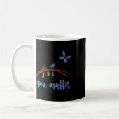 Ihr Problem Suizidprävention Schmetterlingsverände Kaffeetasse (Links)