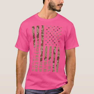 Ihr Protector Forever Funny Vathers Day Camoue Fla T-Shirt