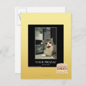 Ihr Prozac Postkarte (Vorne/Hinten)