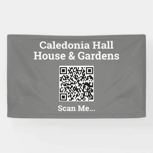 Ihr QR-Code Banner (Horizontal)