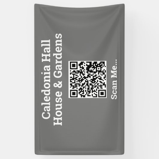 Ihr QR-Code Banner (Vertikal)