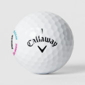 Ihr QR-Code benutzerdefinierte Text-Stempel Golfbä Golfball (Logo)